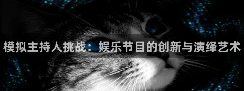 k8凯发pg：模拟主持人挑战：娱乐节目的创新与演绎艺术