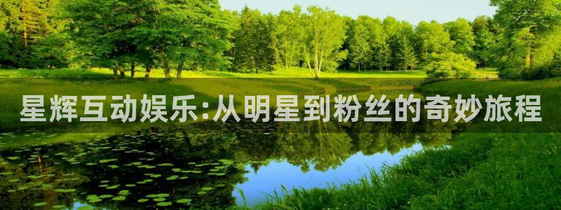 苏州凯发新材料：星辉互动娱乐:从明星到粉丝的奇妙旅程